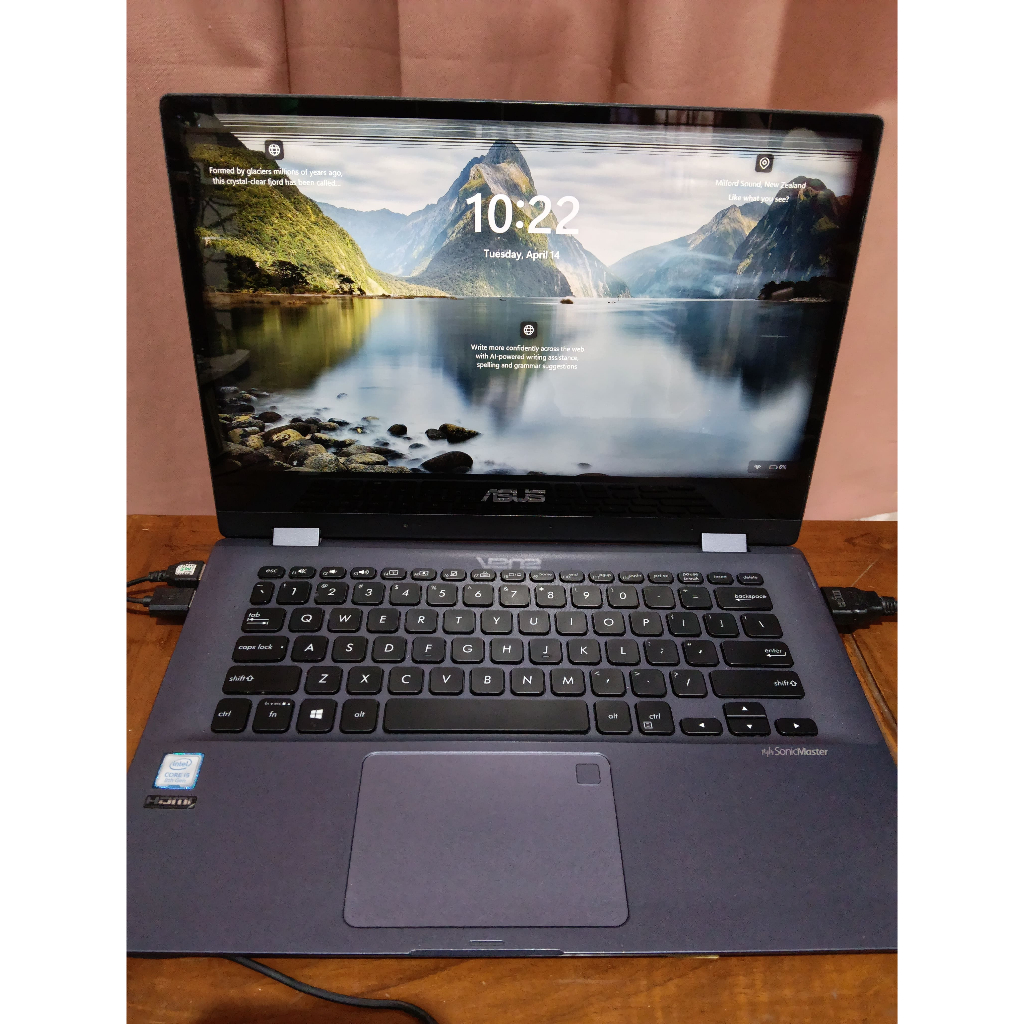 Lcd Touchscreen 14 inch 30pin slim Minus
