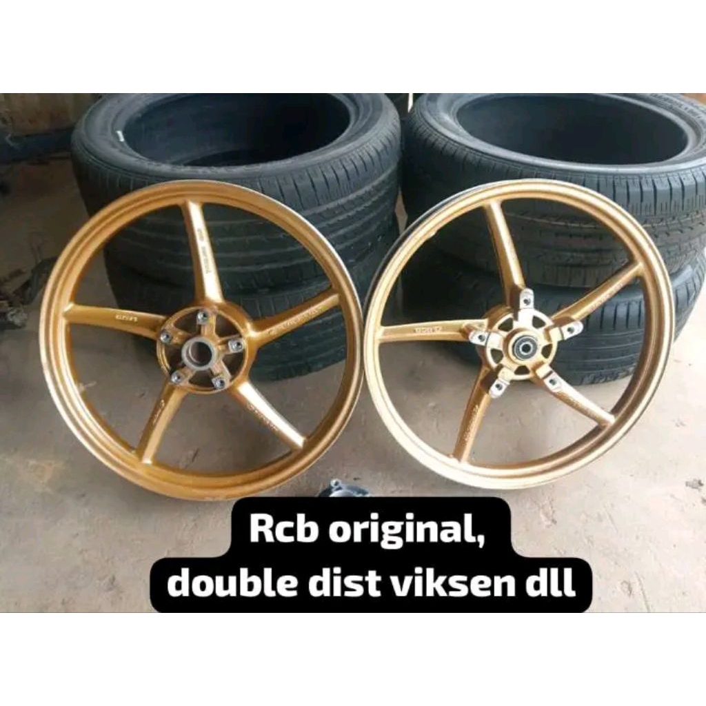 Velg Rcb Vixion new MX king R15 Bekas copotan kondisi bagus