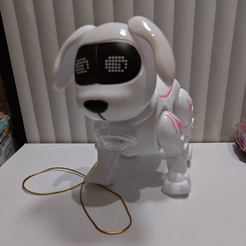 MAINAN ROBOT ANJING BATRAI BISA JALAN+MUSIK