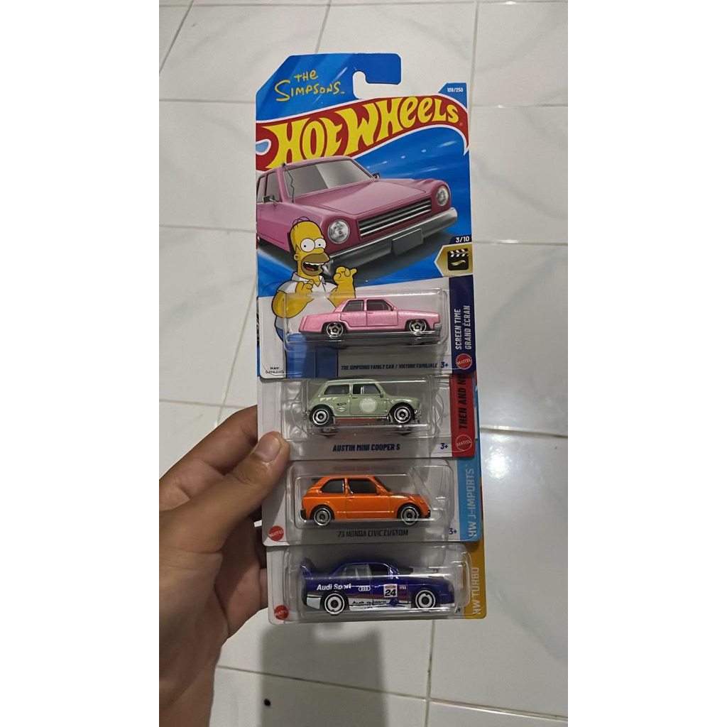 Hot Wheels Borongan 4pcs