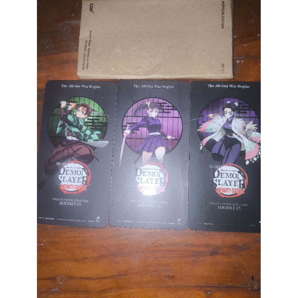 COLLECTIBLE TICKET DEMON SLAYER CGV