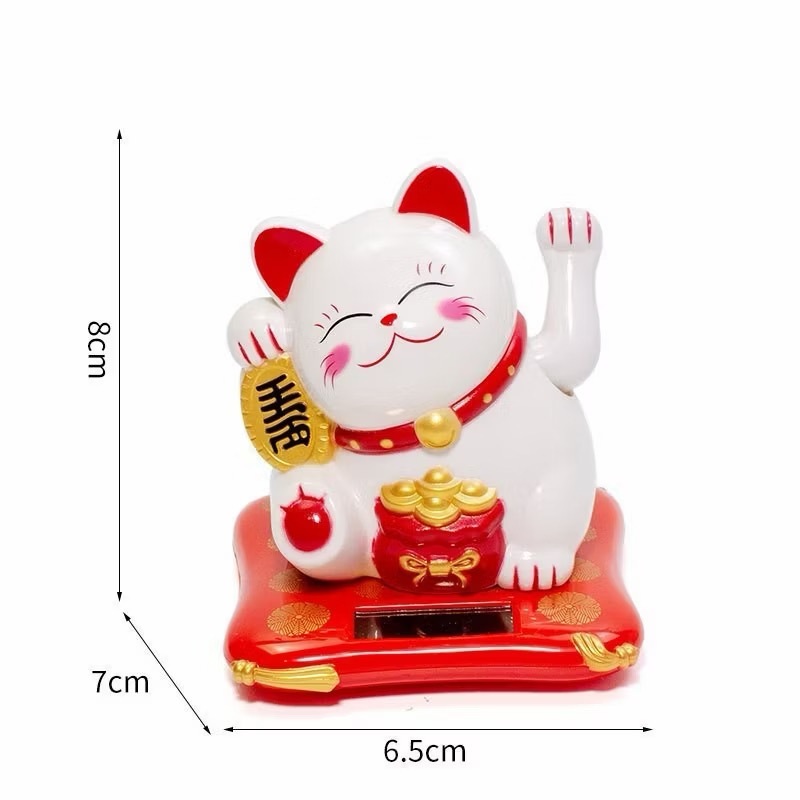 Pajangan Kucing Hoki Lucky Cat Solar Palembang