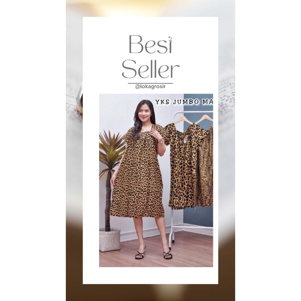 Daster Yukensi Wanita Bahan Rayon Motof Cantik