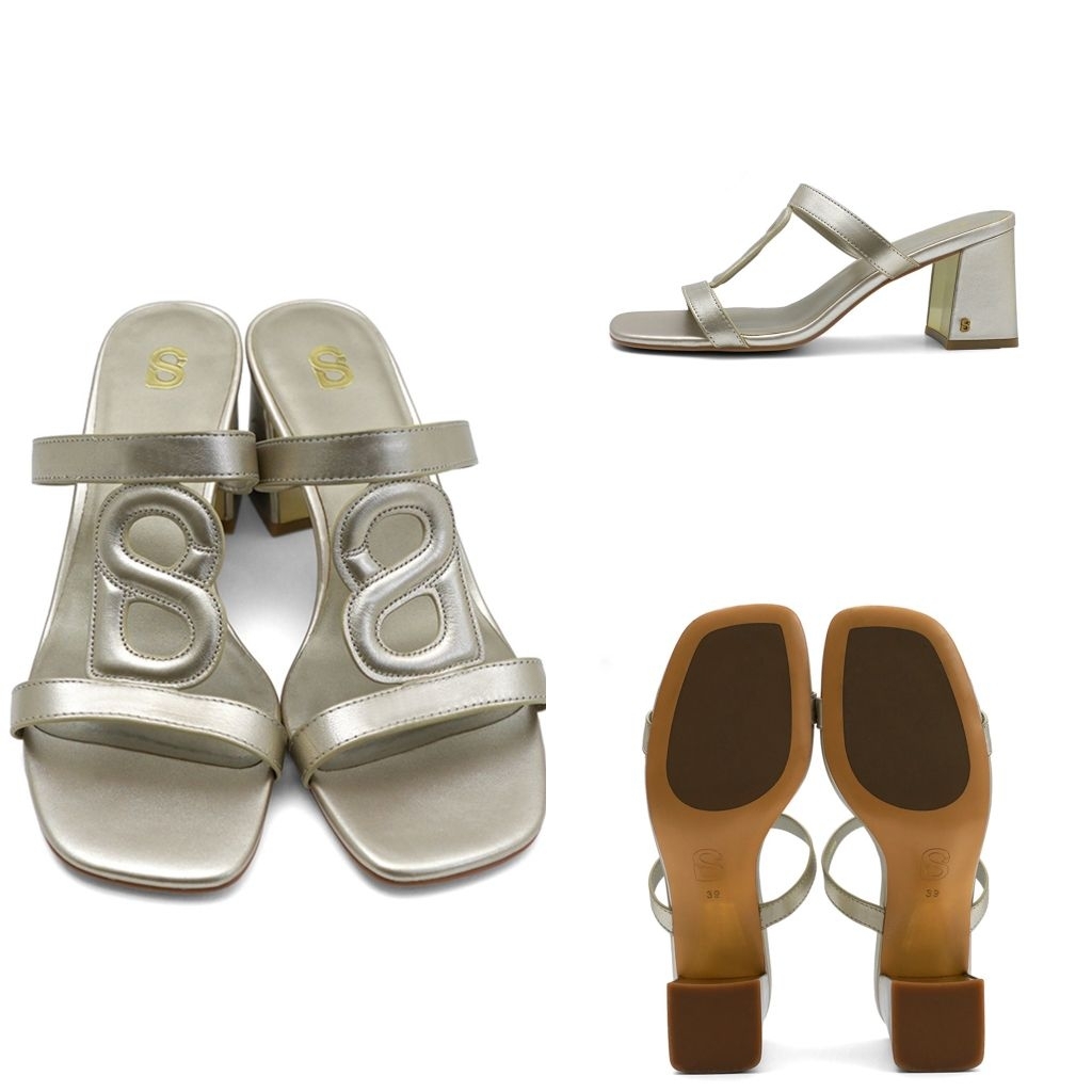 [NEW] Buttonscarves KefiHeels Bronze