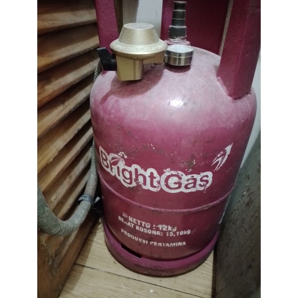Kode R. COD KLP GDG ONLY NEVER SEND BY SHOPEE JUAL MURAH 250 TABUNG GAS LPG KOSONG 12 KG PINK BRIGHT