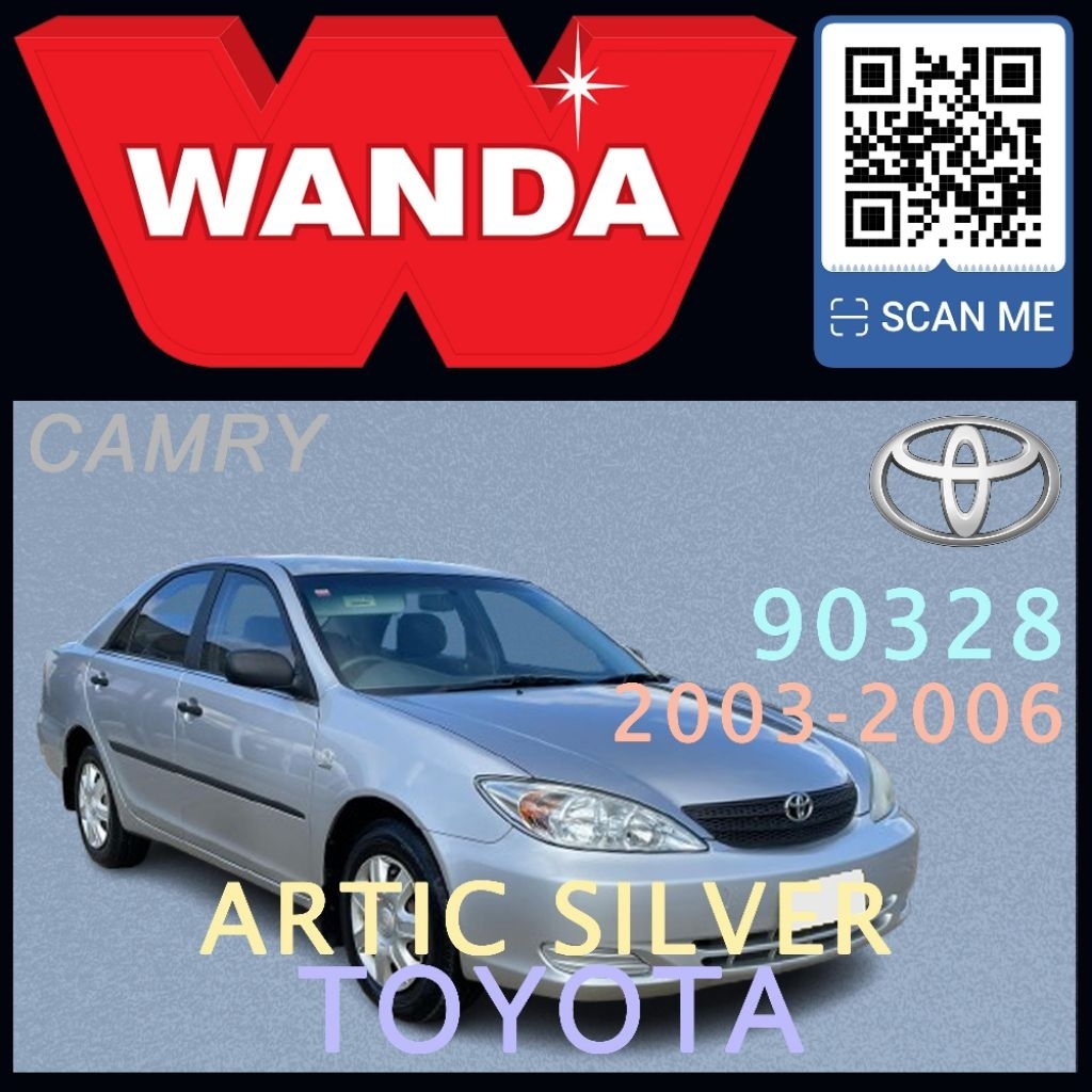 Cat Wanda Toyota Artic Silver 90328