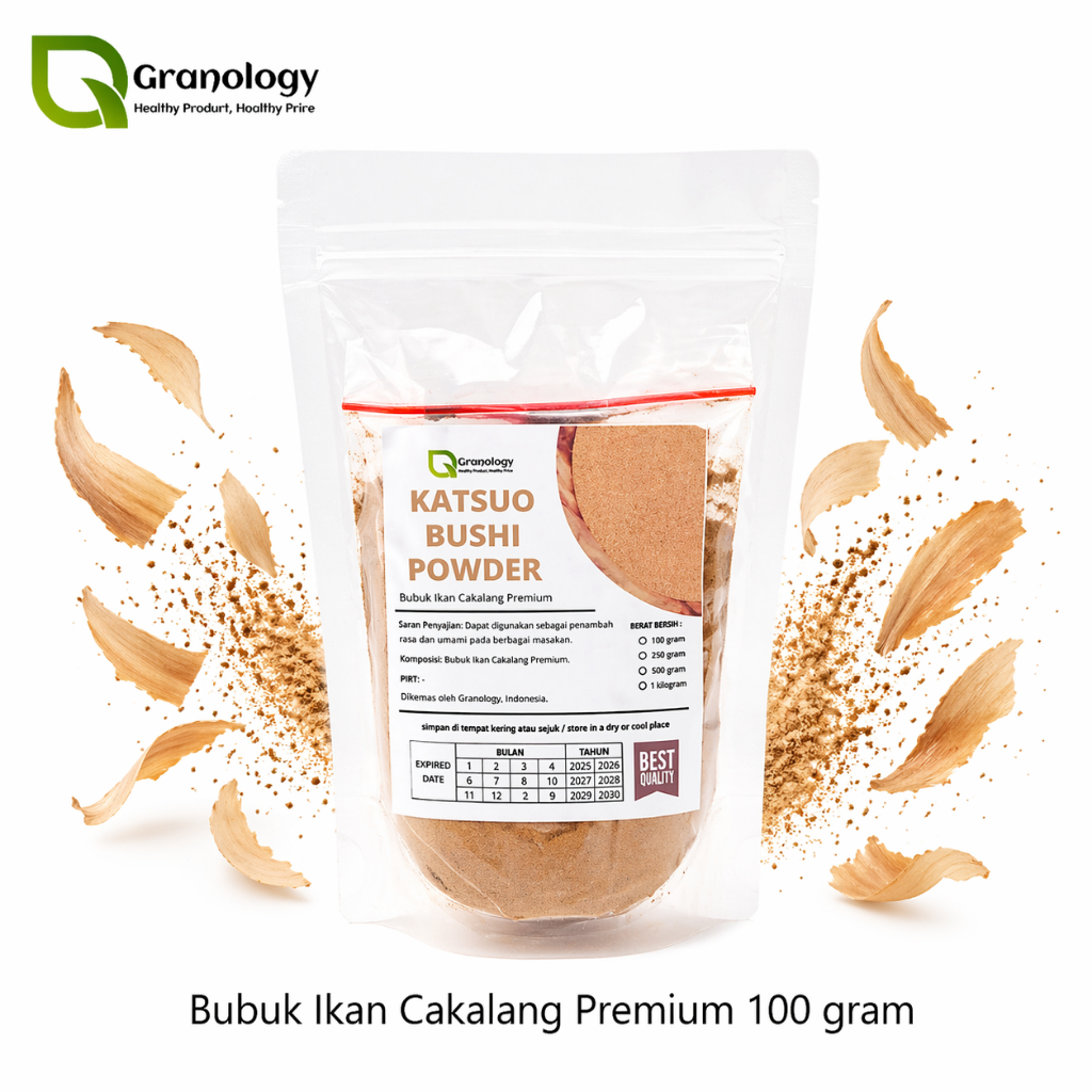 Bubuk Ikan Cakalang / Katsuobushi Powder (100 gram) by Granology