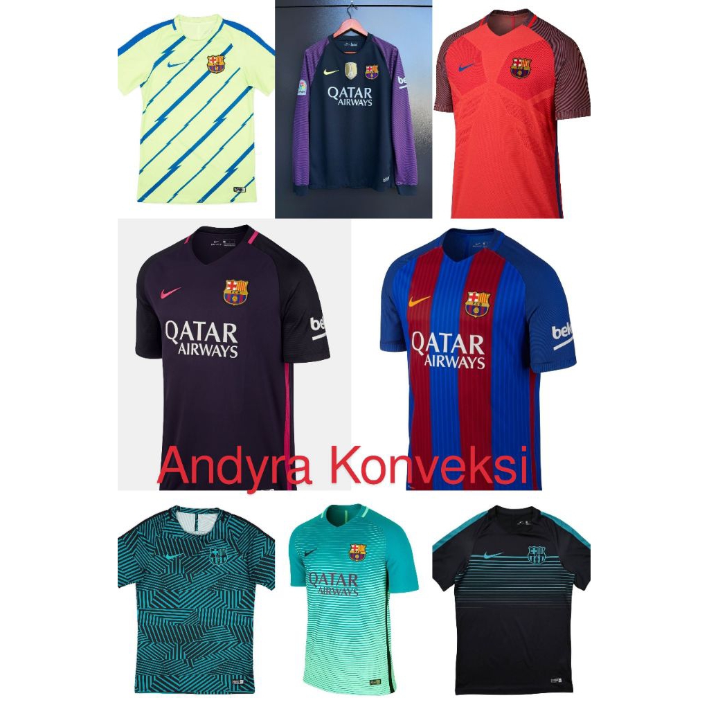 FULL Printing - Jersey FC Barcelona 2016-17