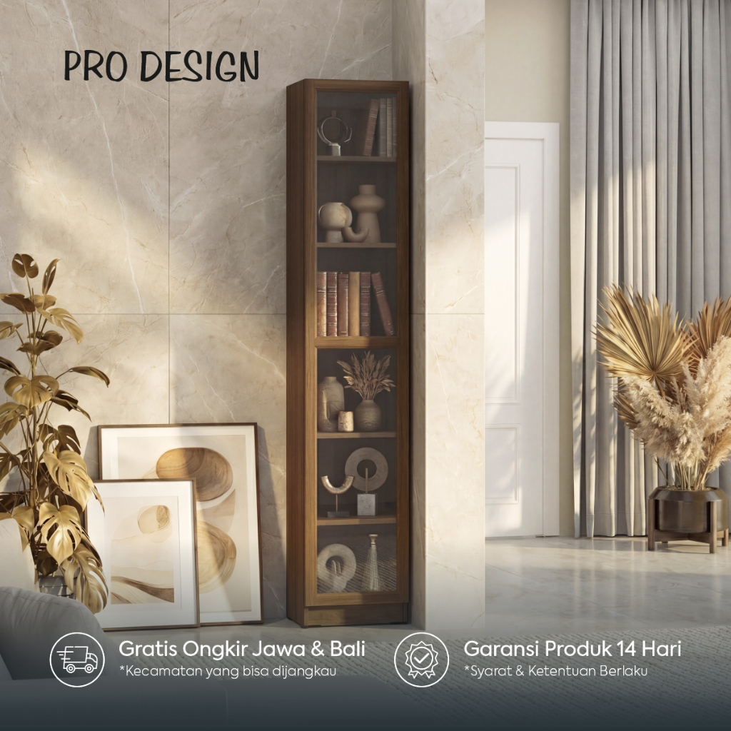 Pro Design Aquila L 40 FGD Neo Rak Buku / Rak Serbaguna / Rak Display