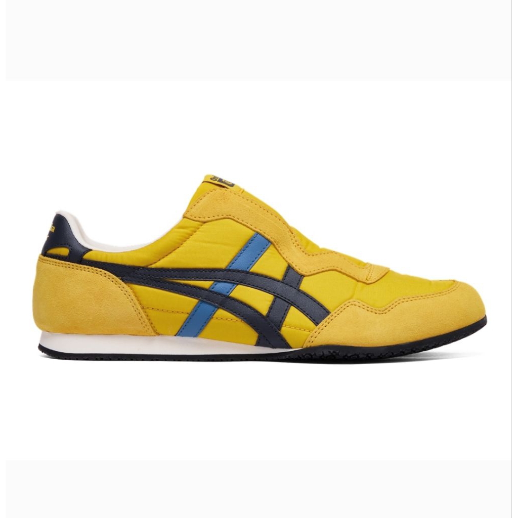 Onitsuka Tiger Serrano Slip On Sneakers Yellow Indigo Navy Original