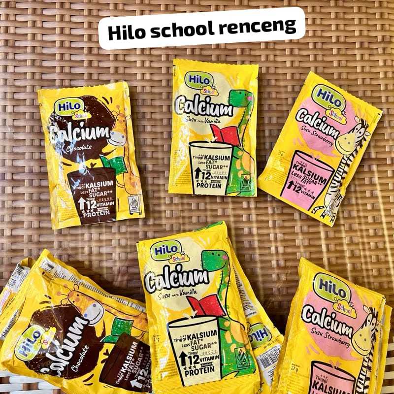 HILO SCHOOL RENCENG ISI 10 SACHET 1 RENCENG ISI 10 SACHET