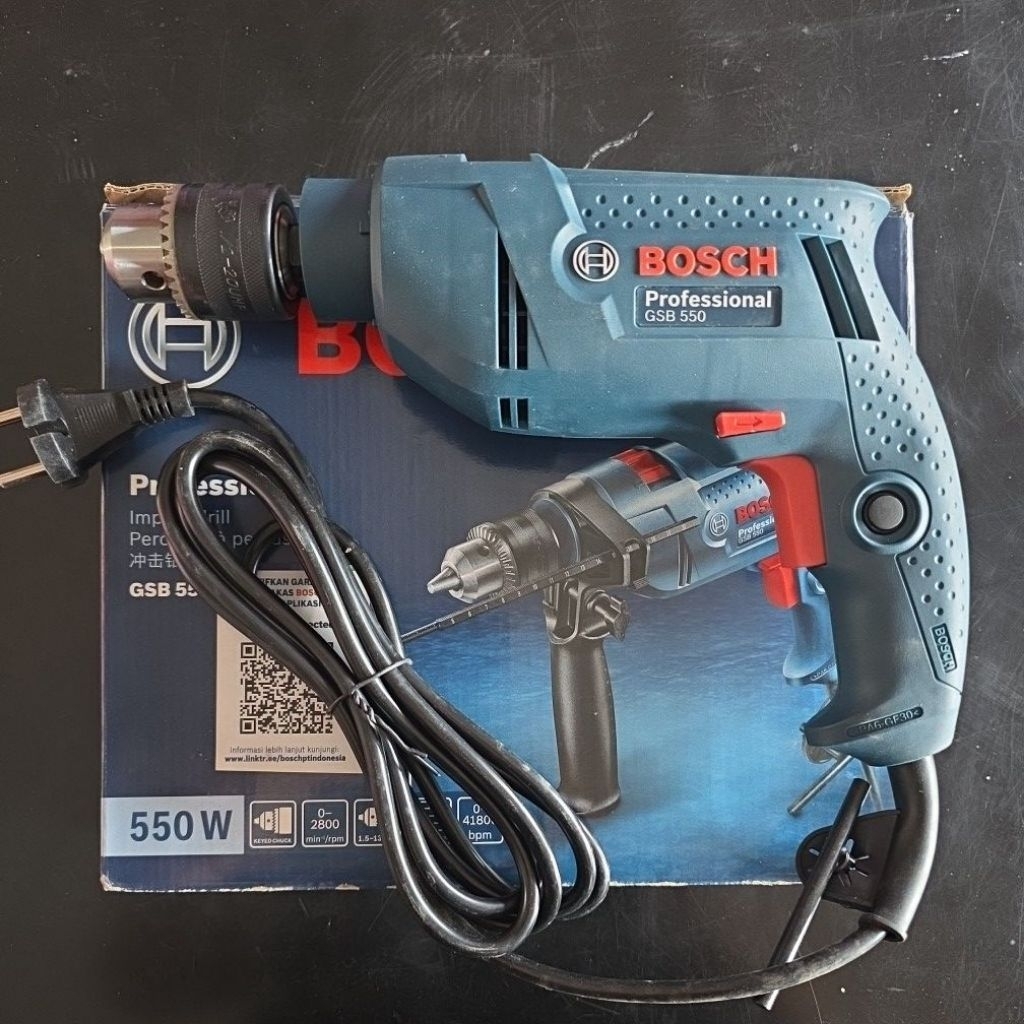 Mesin Bor Listrik Bosch GSB 550