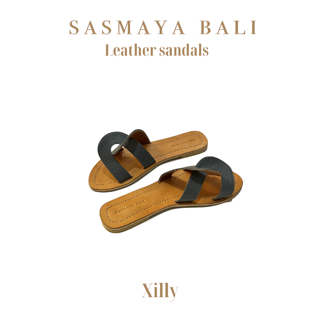 Sasmaya Bali Sandal Wanita Kulit Asli Xilly