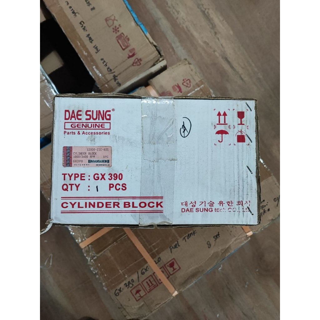 Body Mesin GX390 / Kas Mesin GX390 / Cylinder Block GX390 Daesung; Radin; Shiro