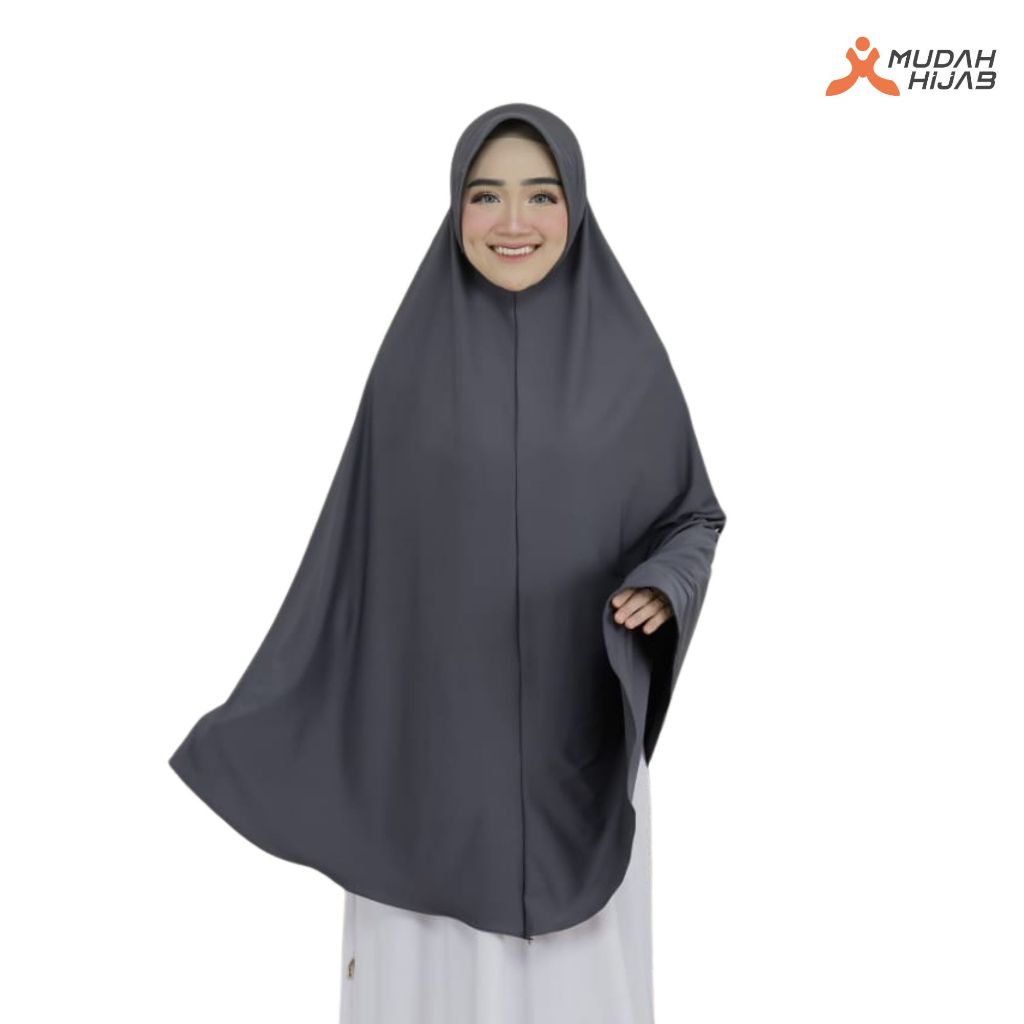 MUDAHHIJAB Jilbab Cadar Super Jumbo Niqob Tali / Hijab Pad Antem Bahan Jersey Hyget (Jumbo Cadar)