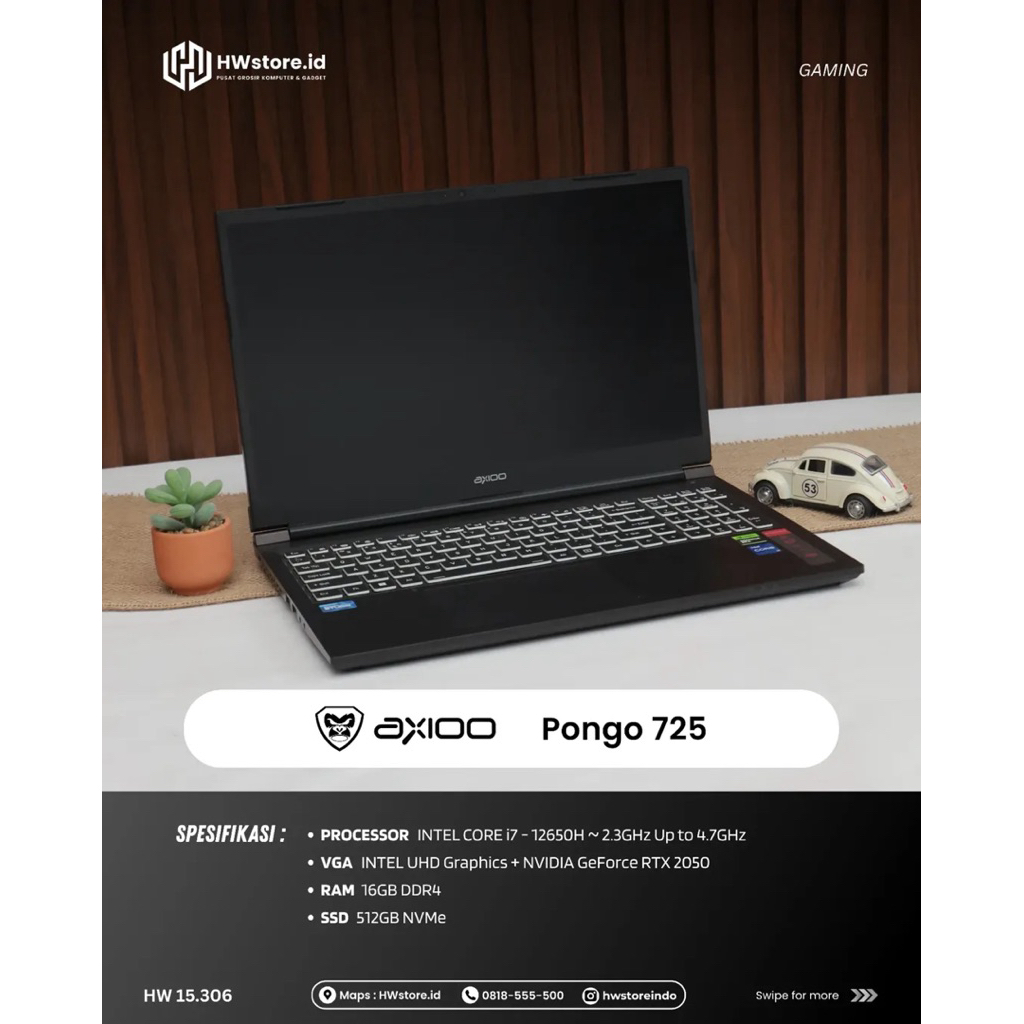 AXIOO Pongo 725