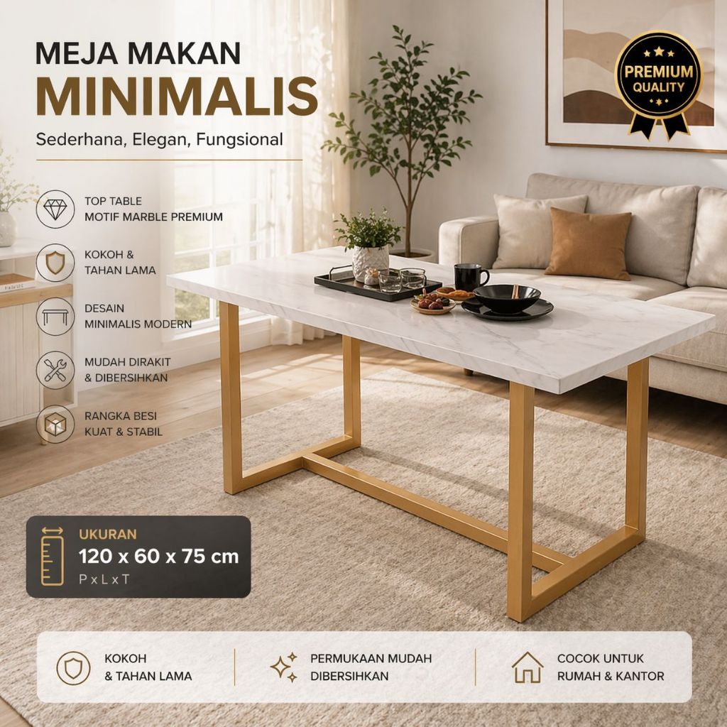 Meja Cafe Marble Meja Makan Marble Meja Belajar Meja Kantor Meja Tulis Marble