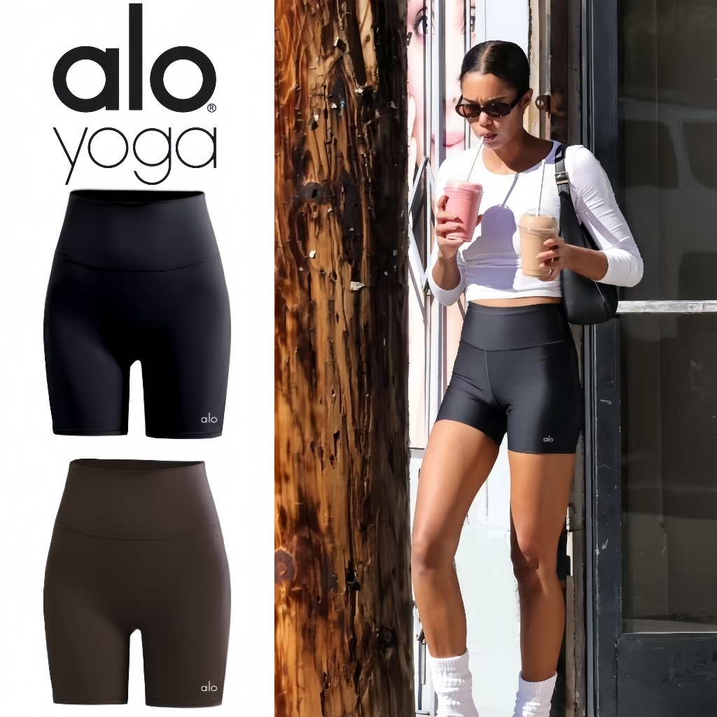 [COD]XT’S ALO Aielift Celana Yoga/Celana Yoga/Biker Short Pant celana olahraga wanita