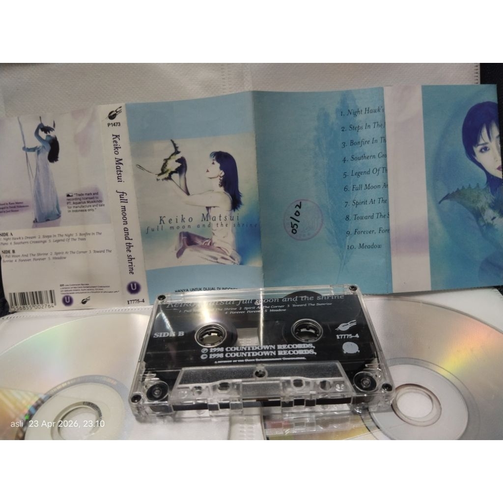 kaset pita Keiko Matsui // full moon and the shrine