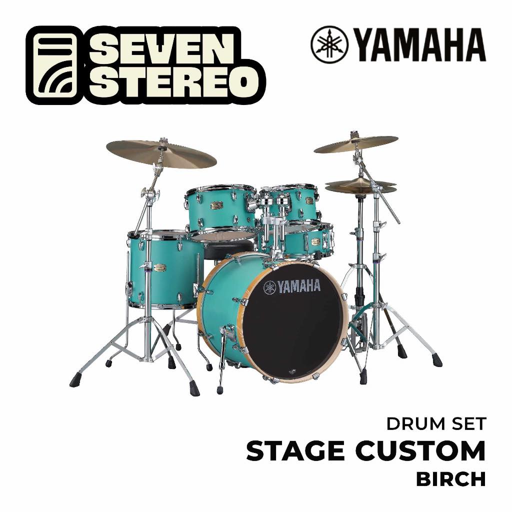 Yamaha Stage Custom Birch Drum Set