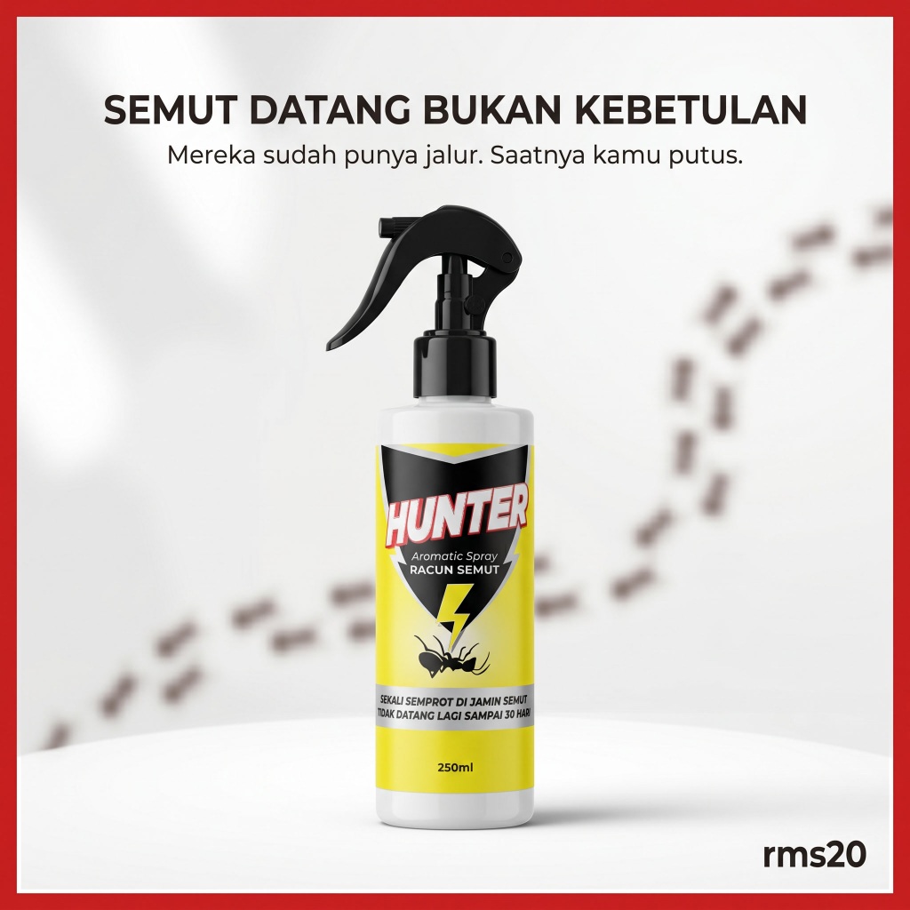 HUNTER racun semut semprot super ampuh mati di tempat racun semut cair racun semut merah semprotan a