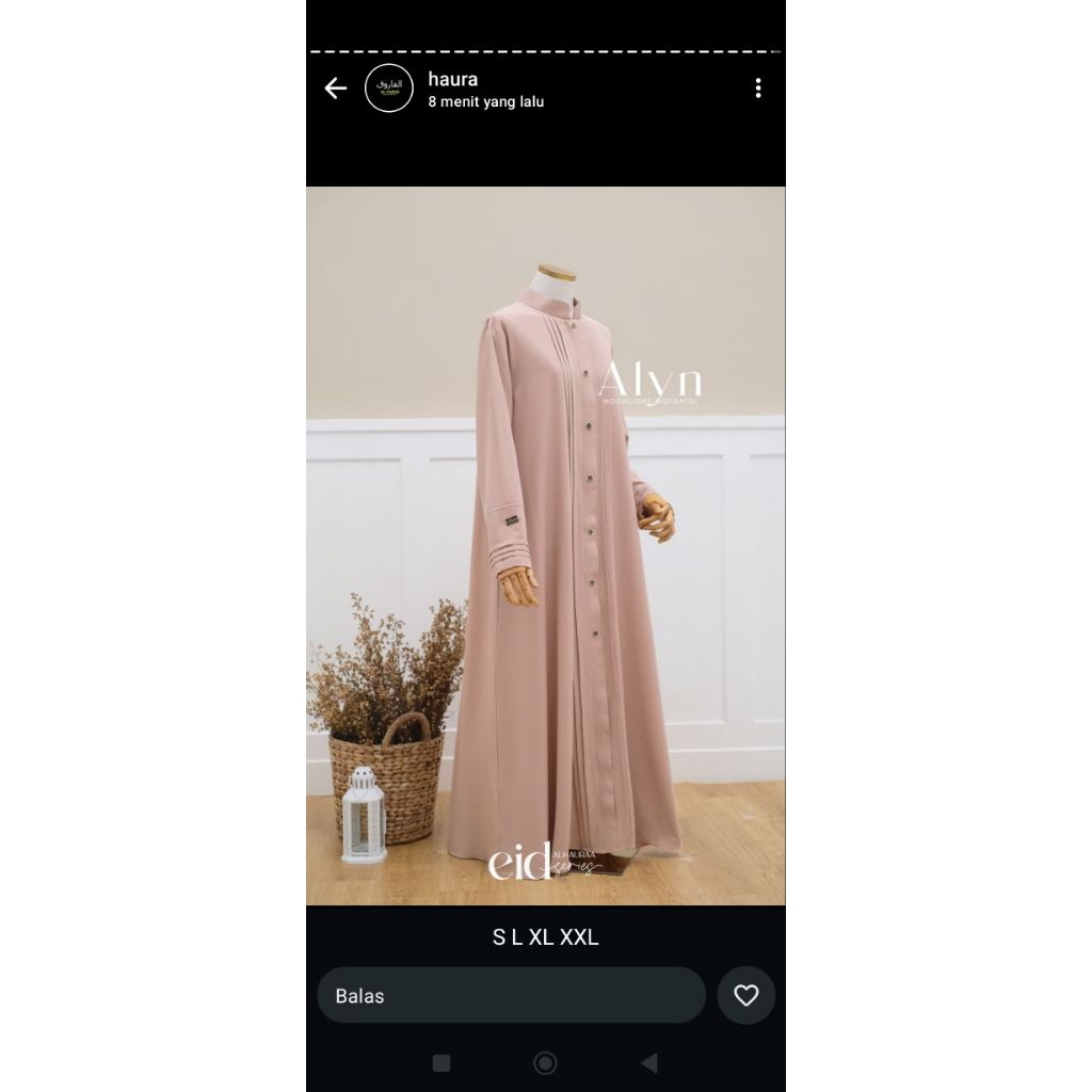 alhaura alyn / gamis / dress / baju