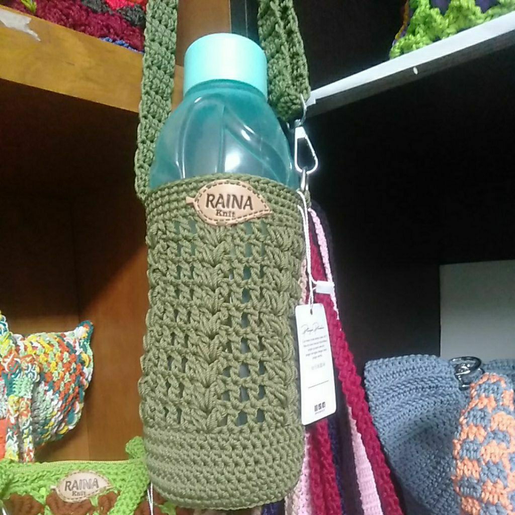 Tumbler sarung botol rajut