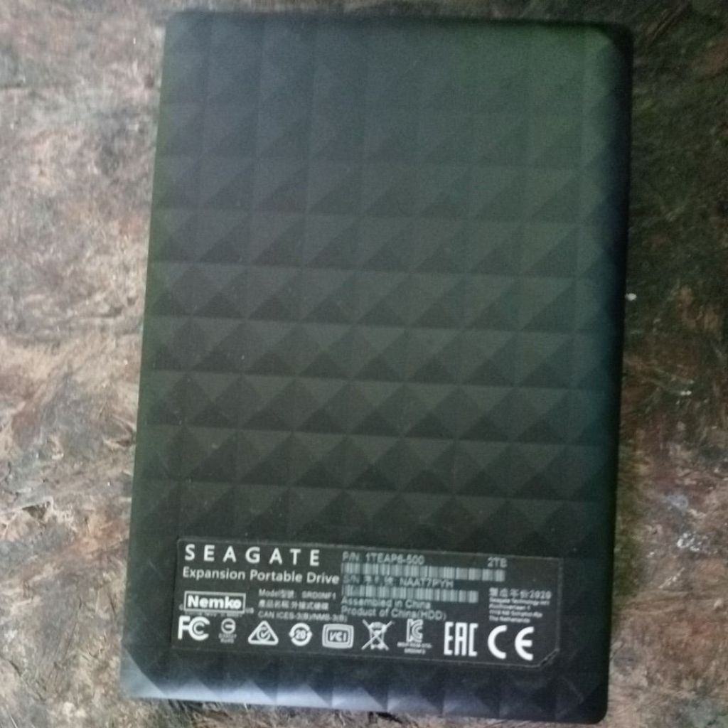 HDD external Seagate 2 tb
