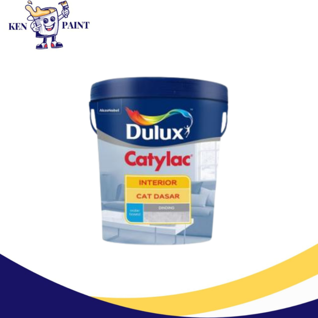 Cat Dasar Dulux Catylac Interior 4kg - Cat Dasar Tembok Dalam Rumah - 4 kg