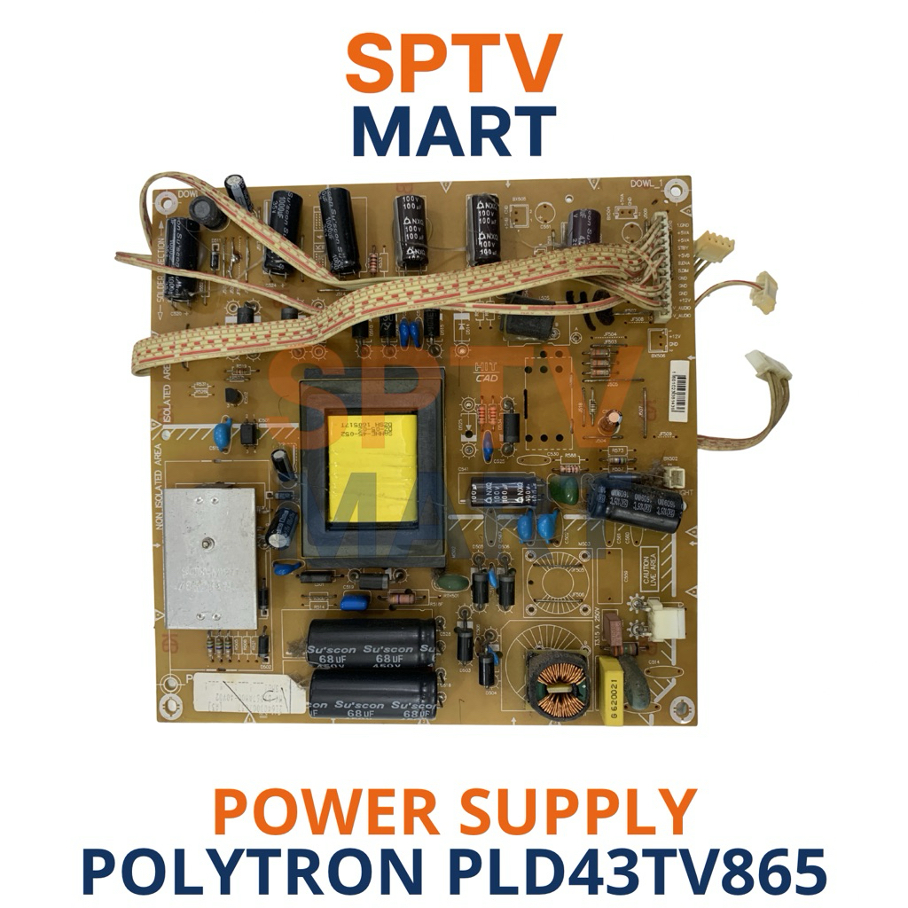POWER SUPPLY TV POLYTRON PLD43TV865 – PSU POLYTRON PLD43TV865