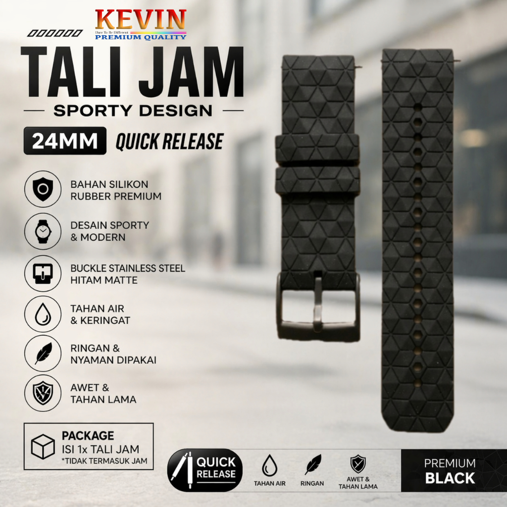 Tali Jam Watch Strap Smartwatch Alfah H18 H19 Pro 24mm HPF