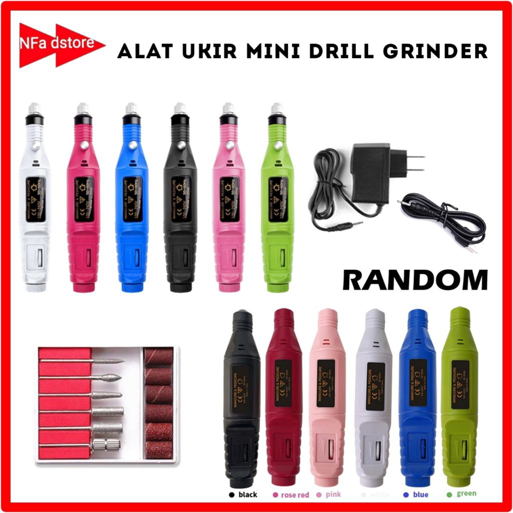 Bor Mini / Alat Ukir Grafir / Gerinda Listrik Mini