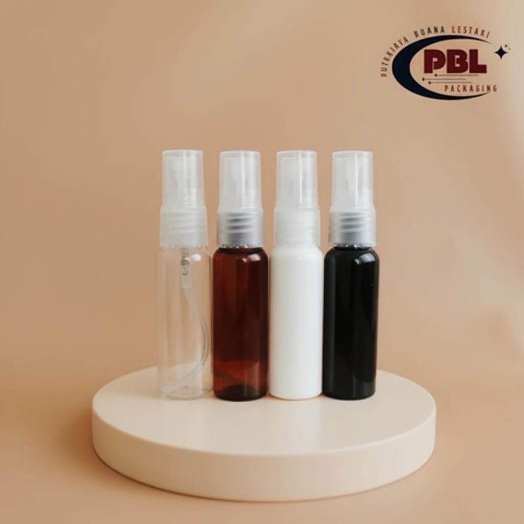 Botol Spray 30ml PET / Botol Face Mist Spray 30ml Tebal / Botol Plastik Spray 30ml Tutup Spray Natur