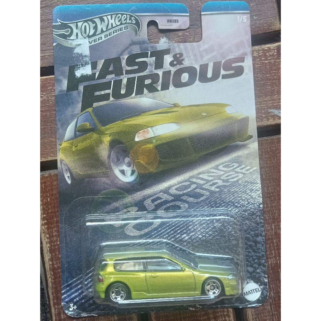 Hot Wheels Honda Civic EG Warna Hijau