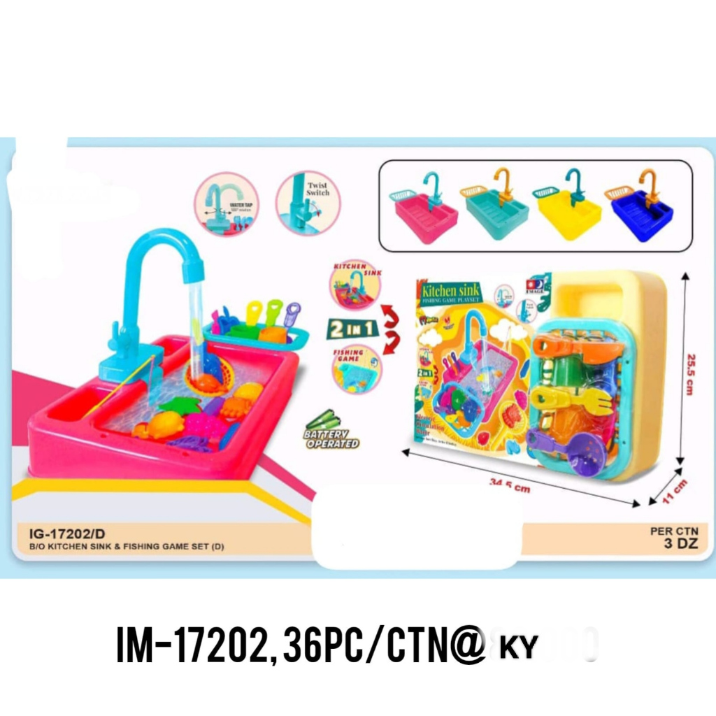 MAINAN ANAK TEMPAT CUCI PIRING DAPUR / WASTAFEL KITCHEN SINK/ MAINAN WASTAFEL ANAK