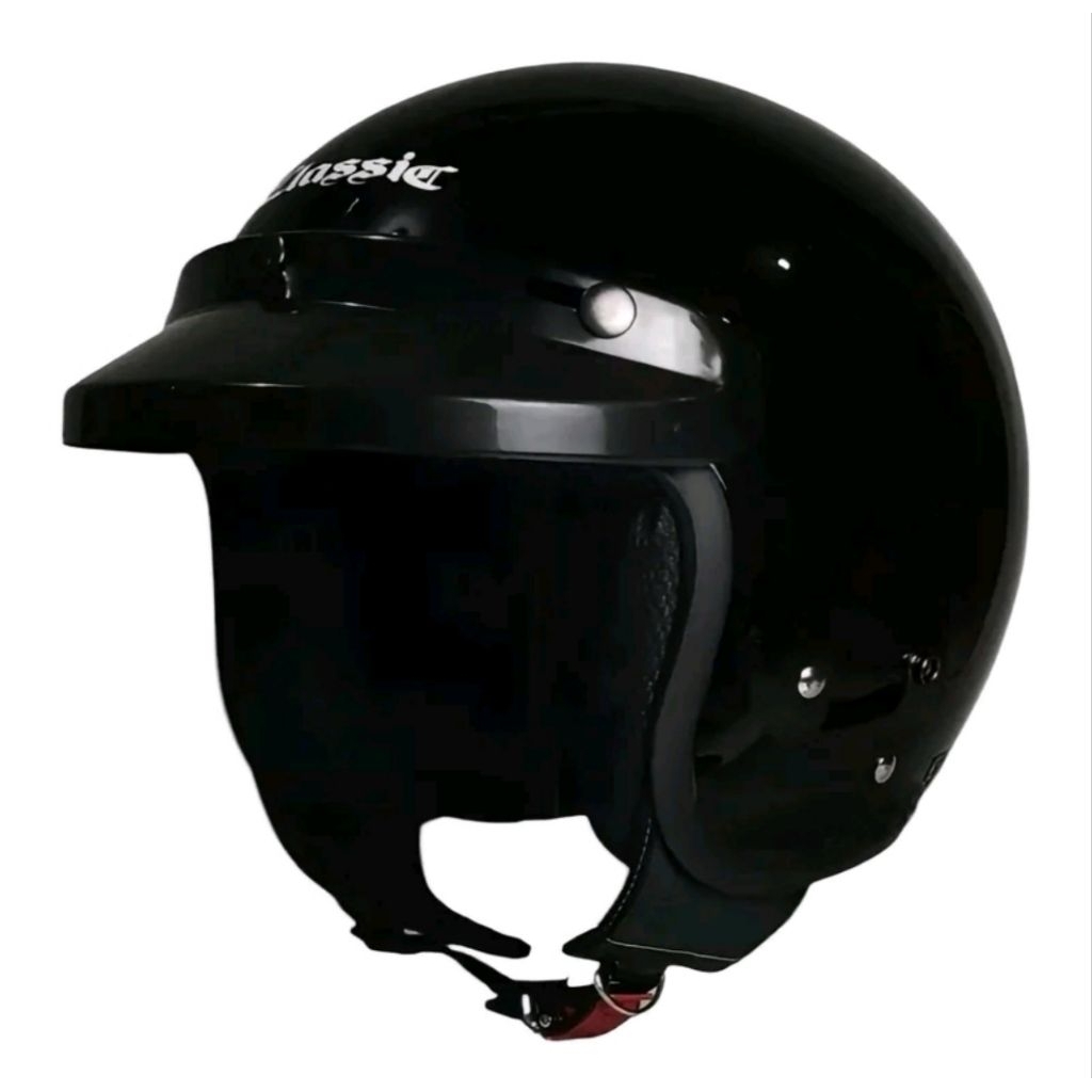 Helm Modular Bogo Retro ClassicPREMIUM Dewasa dengan Kaca Datar Cembung Pelindung Montor Anda Motorc