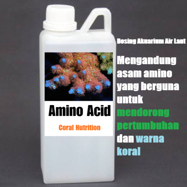 Dosing Reef Amino Acid untuk akuarium air laut Perawatan Coral Reef Tank