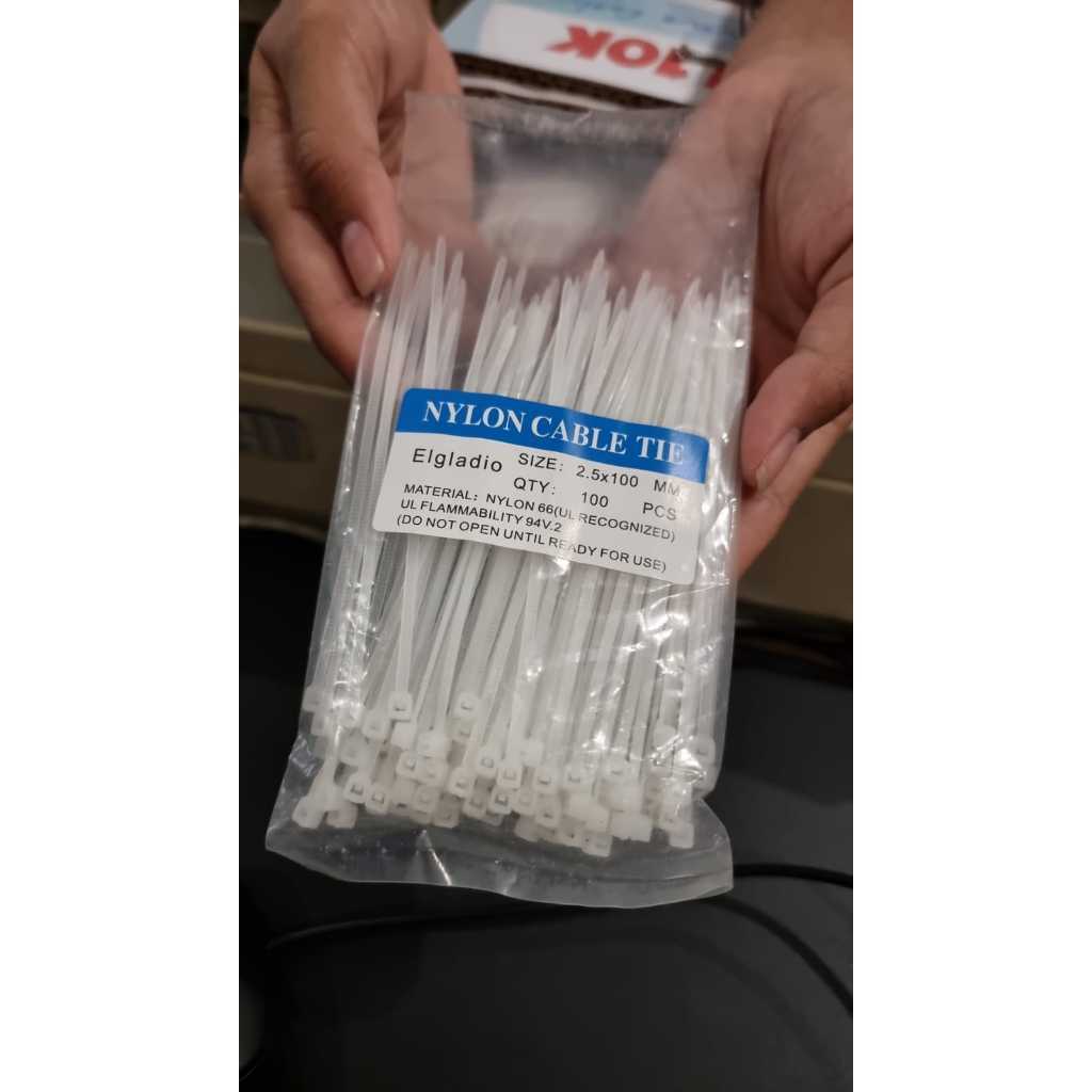 NYLON CABLE TIE ISI 100PCS - CABLE NYLON