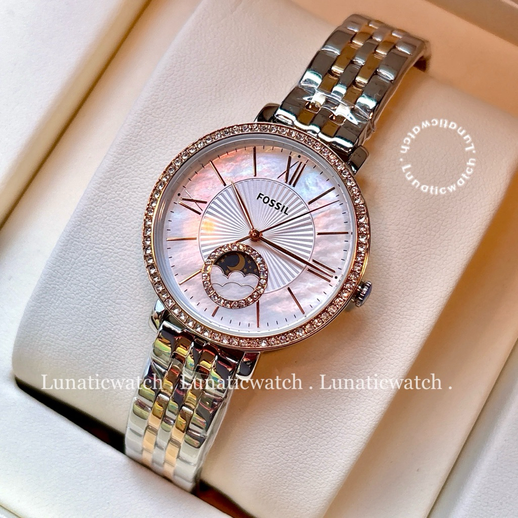 Jam Tangan Wanita Fosfos Jacqueline Moon Phase Ladies Original