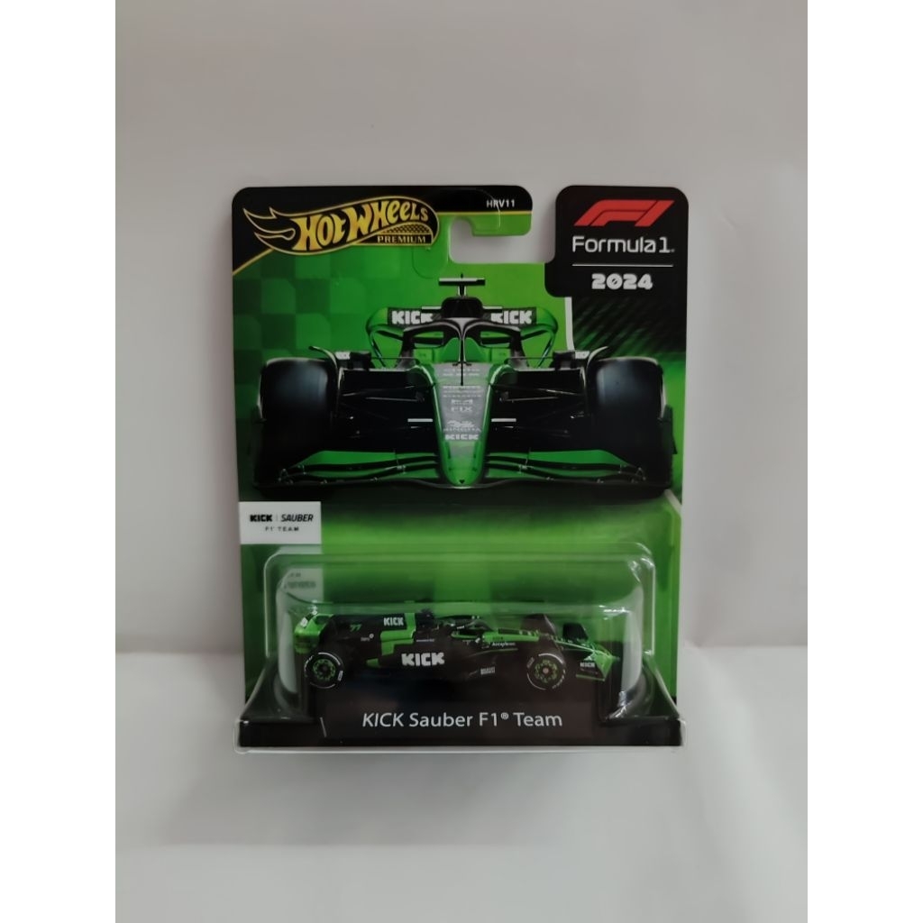 Hotwheels F1 Kick Sauber 77 Premium