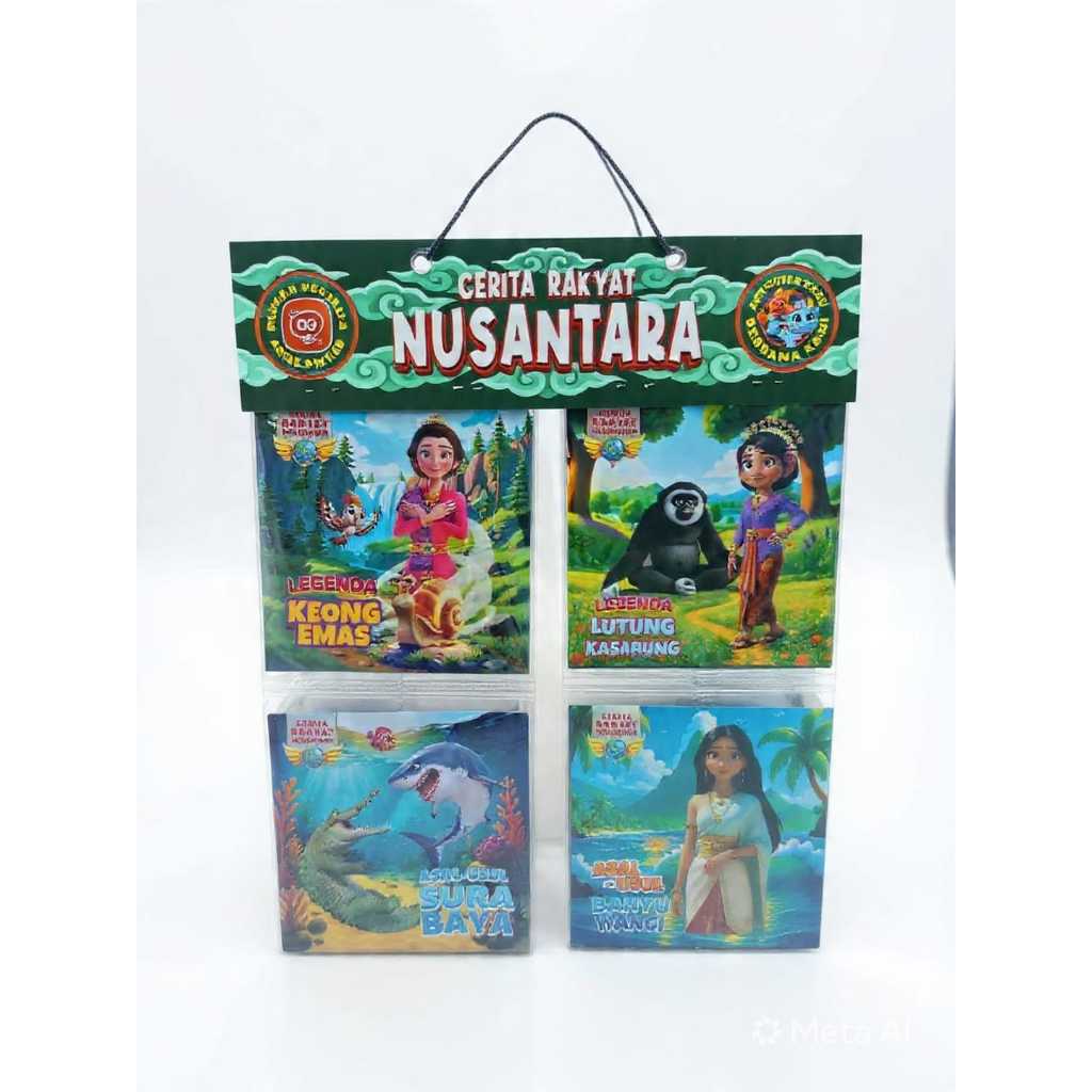KOMIK CERITA RAKYAT NUSANTARA / CERITA RAKYAT NUSANTARA / KOMIK SEJARAH
