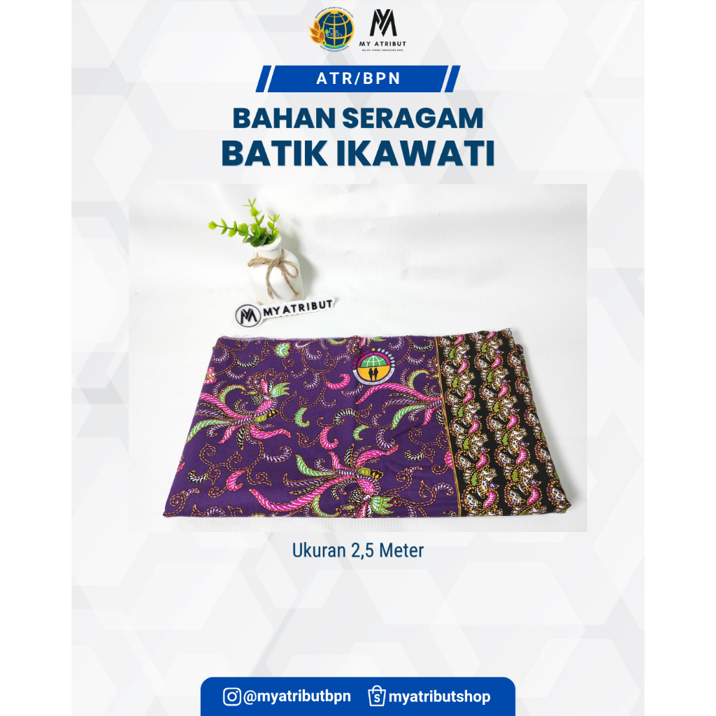 Bahan Batik IKAWATI ATR/BPN