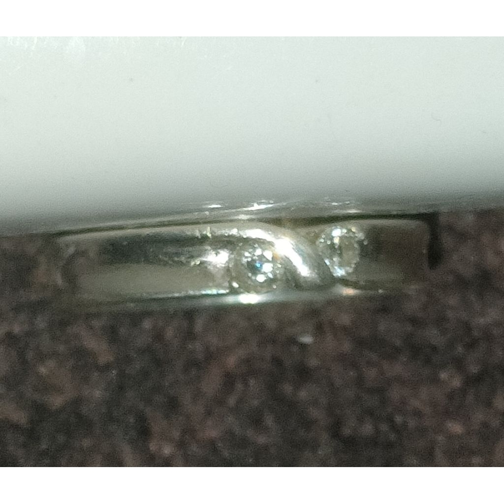 cincin berlian asli perak