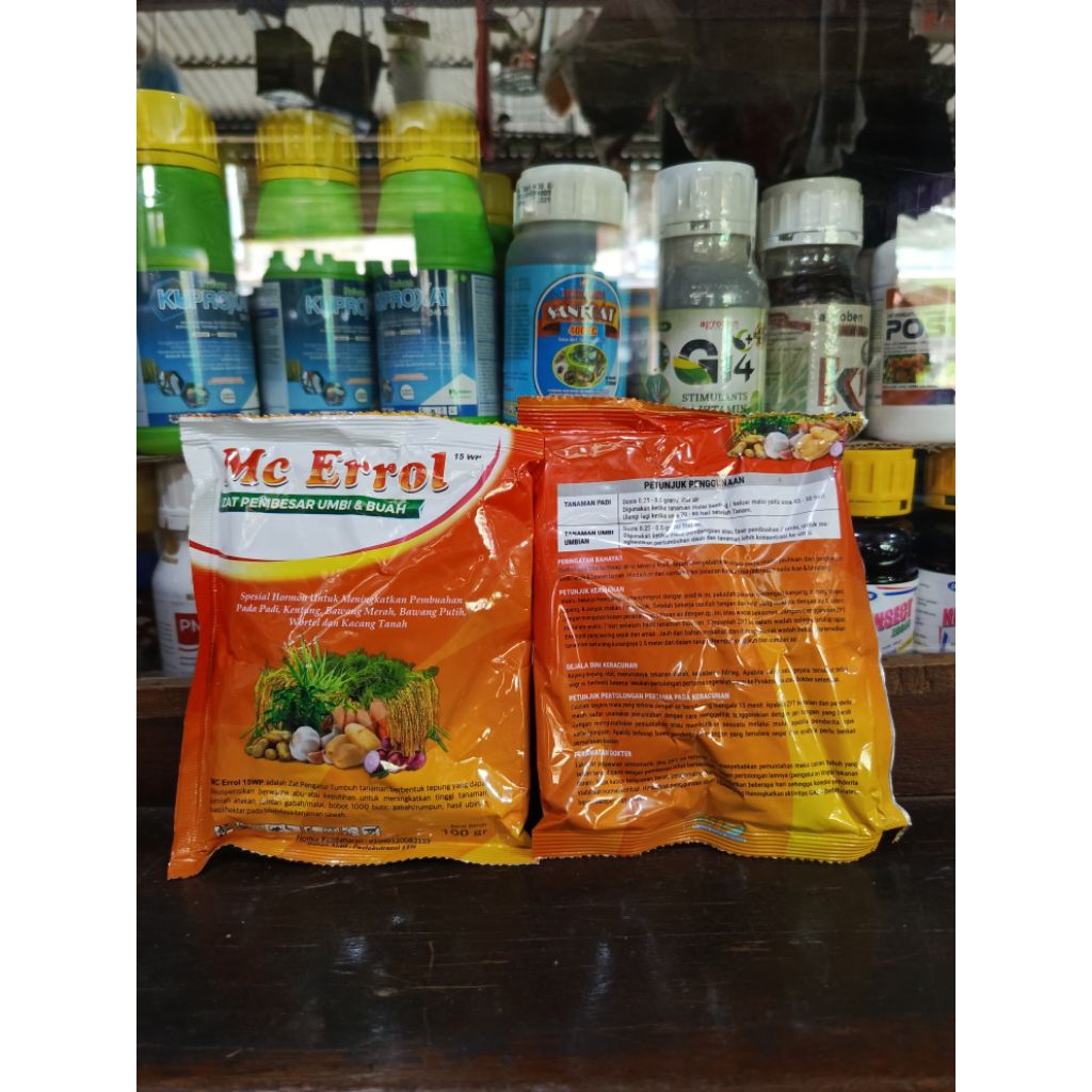 Mc Errol 100g - Paclobutrazol 15% untuk Meningkatkan Pembuahan Tanaman