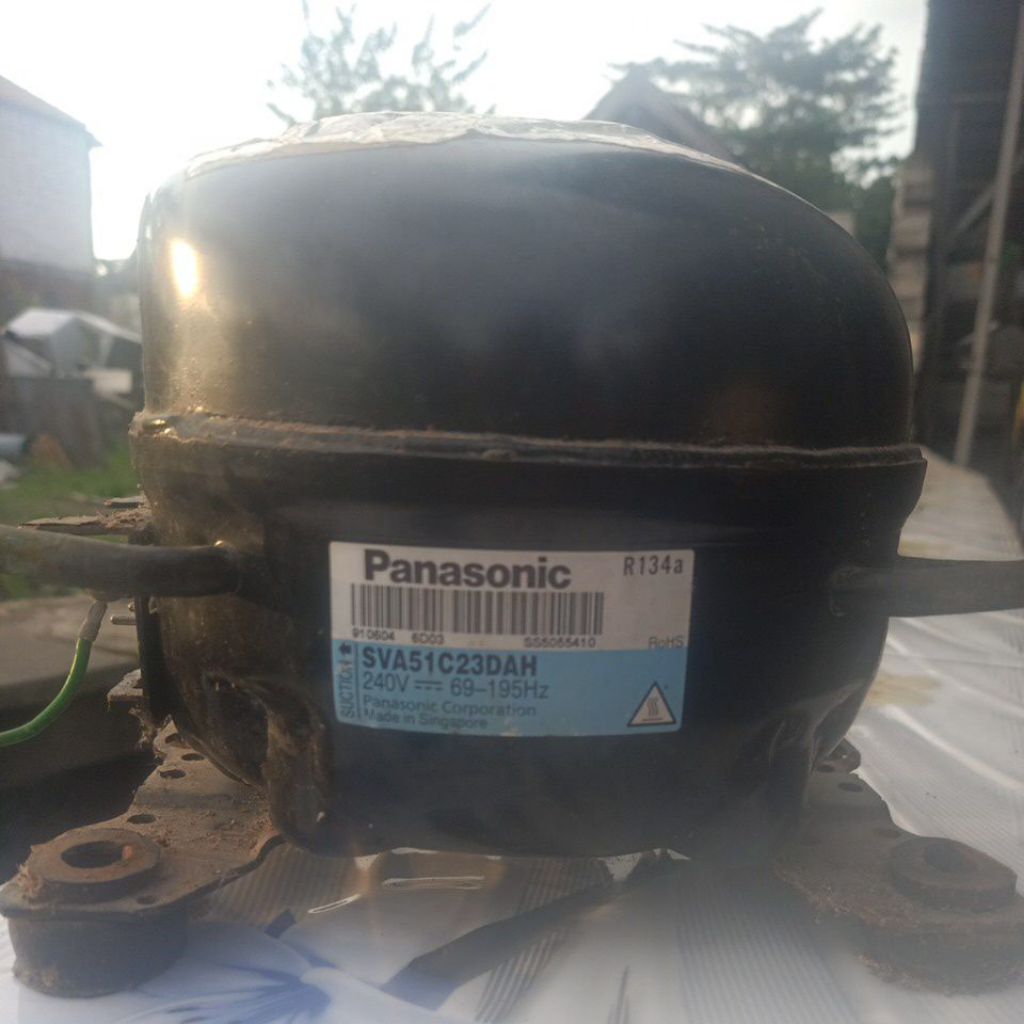 kompresor inverter kulkas 2 pintu Panasonic NR-BB278V type SVA51C23DAH