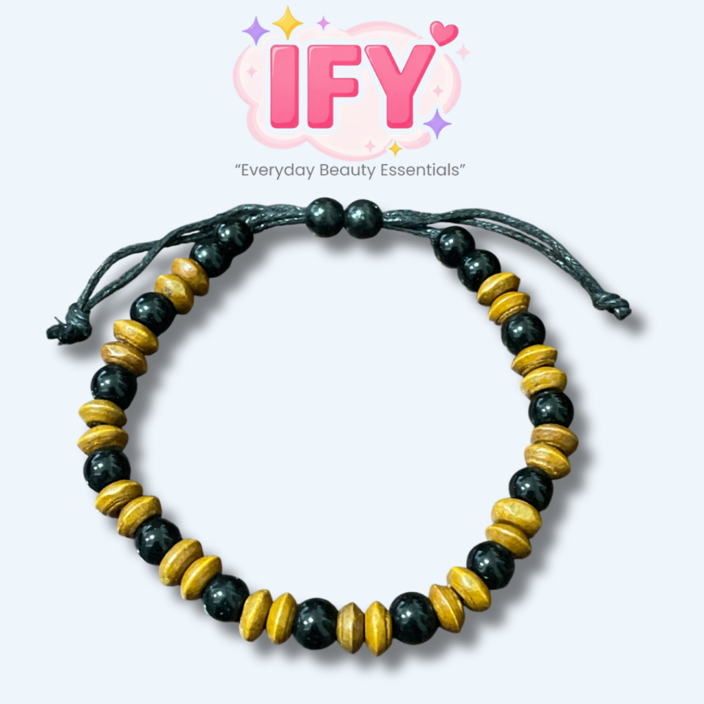 Aksesoris Fashion Gelang Tangan Tali Serut Pria & Wanita Gelang Etnik Manik Vintage Couple Hand Made