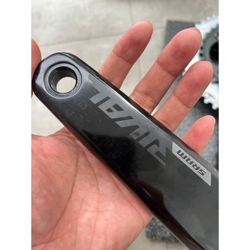 Crank SRAM rival dub 48/35T arm 165 mm
