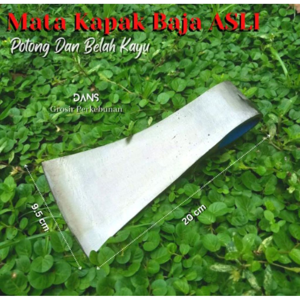 Kapak tebang Belah pohon bahan baja Finishing super tajam -mata Kampak potong kayu super kuat