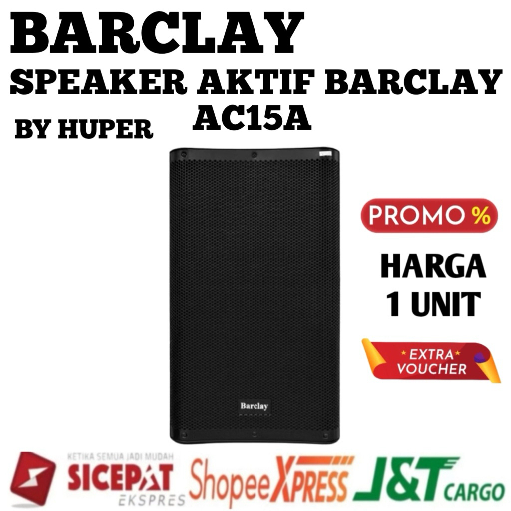Speaker Aktif Barclay Ac15a Original Speaker 15inch Barclay Ac15a