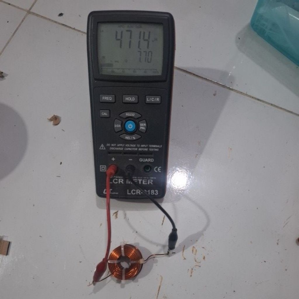 induktor,coil lilitan crossover pasif 0,47mh 1mm